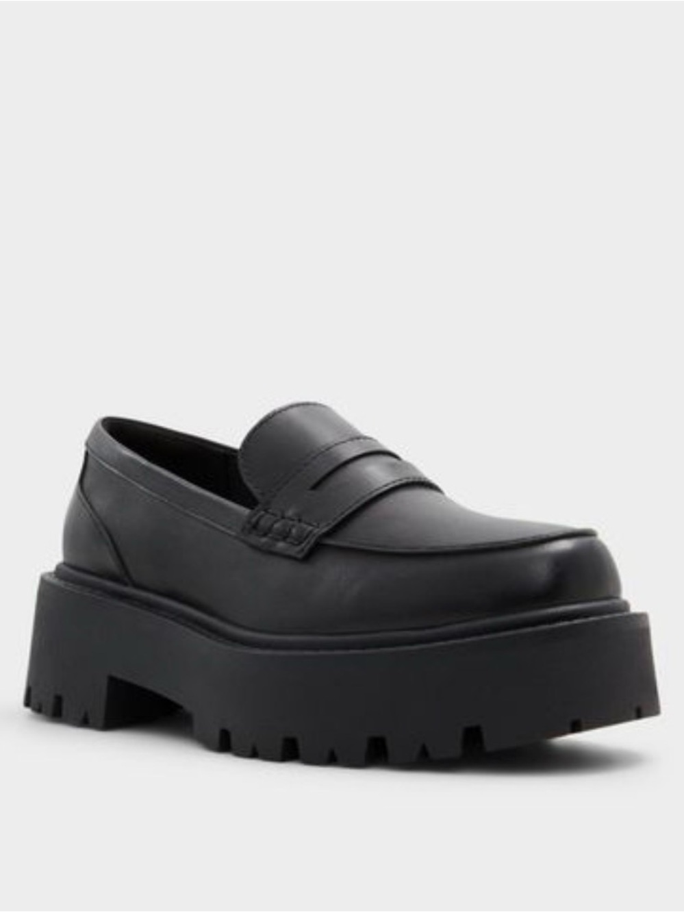 ALDO Womens Black Cadaycia Penny Loafer